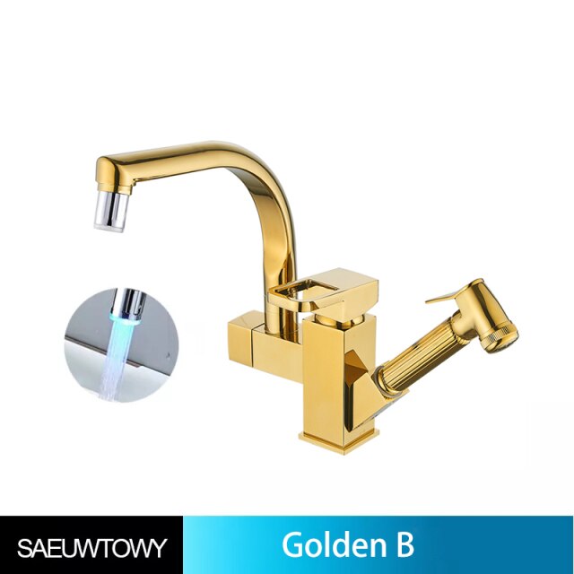 Golden with led