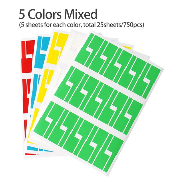 5 colors