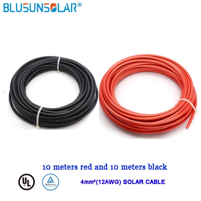 4mm2 Red and black