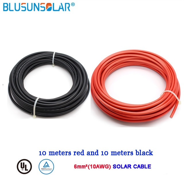 6mm2 Red and black