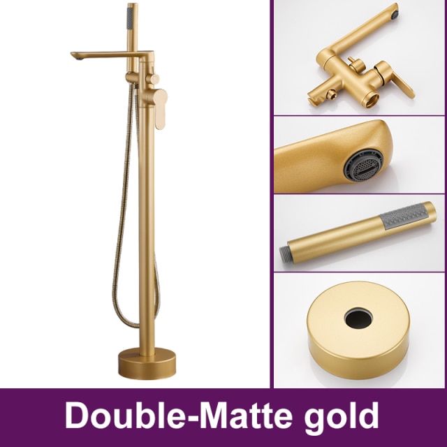 Double-Matte gold