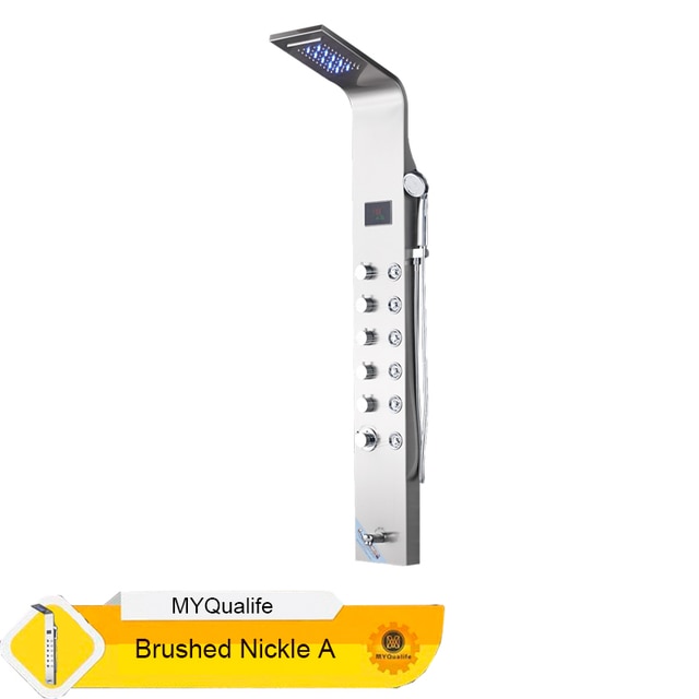 brushed nickle A