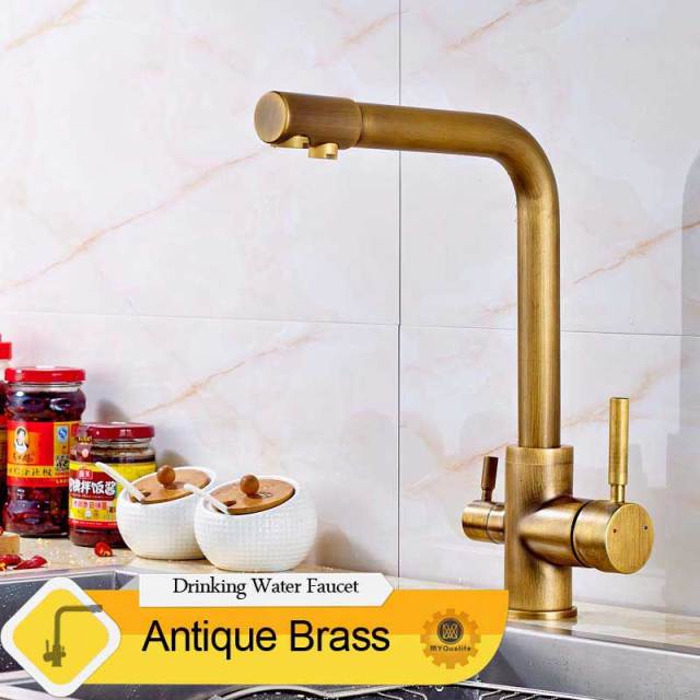 antique brass