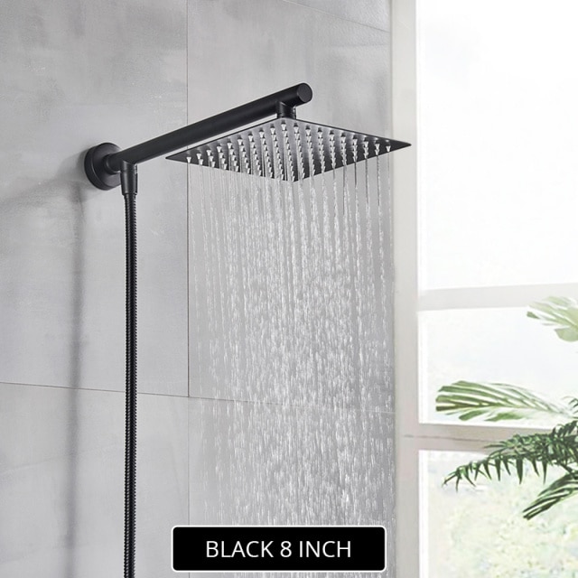 Black 8 inch