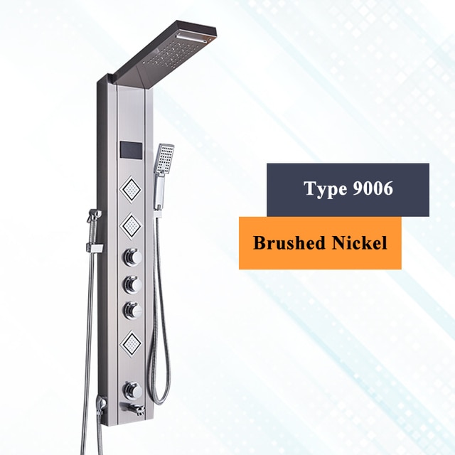 Brushed Nickel 9006