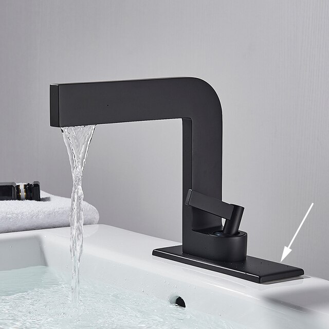 Black with Plate