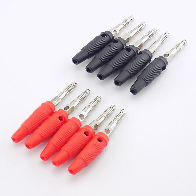 5 red and 5 black