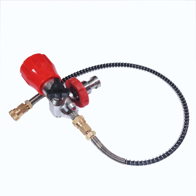 the valve with hose