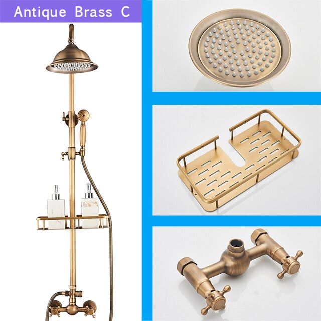 Antique Brass Rack C