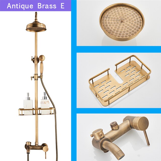 Antique Brass Rack E