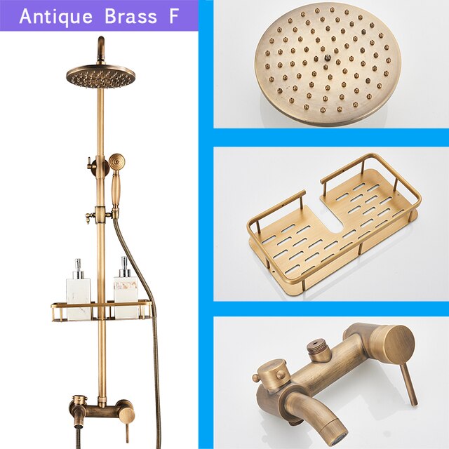 Antique Brass Rack F