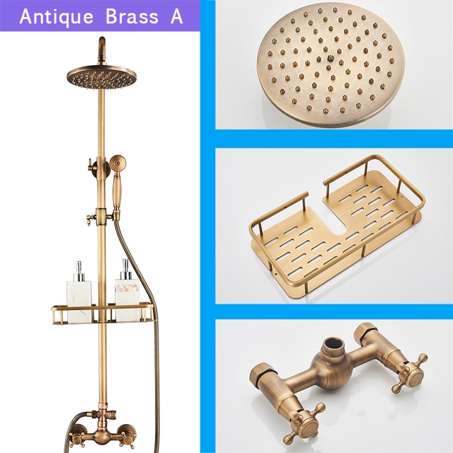 Antique Brass Rack A