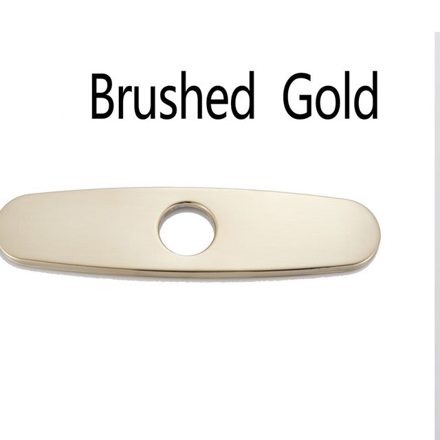 Brushed Gold Round