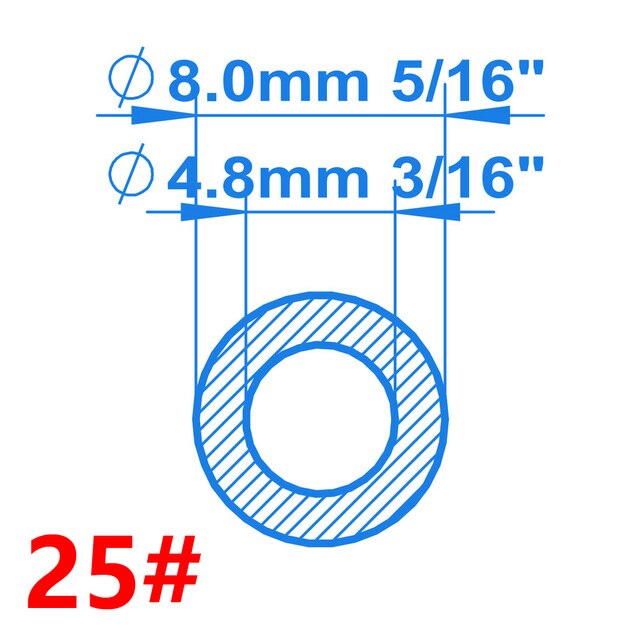 4.8mm ID x 8mm OD