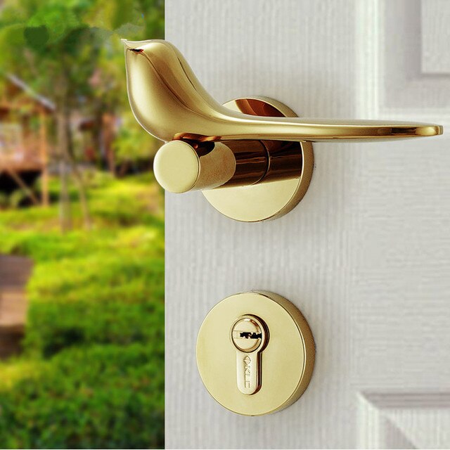gold lock