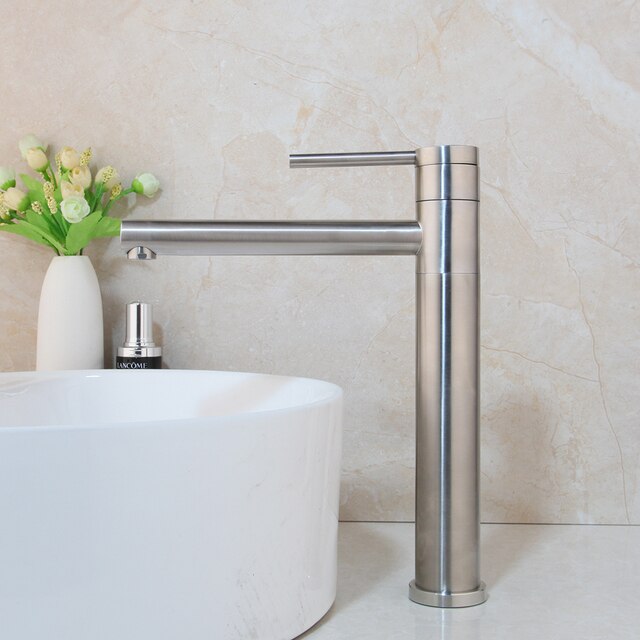 Nickel Basin Tap