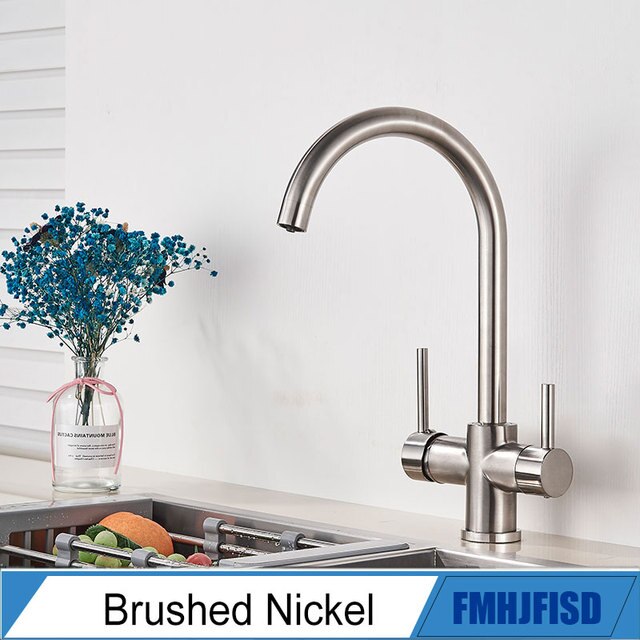 Brushed nickel
