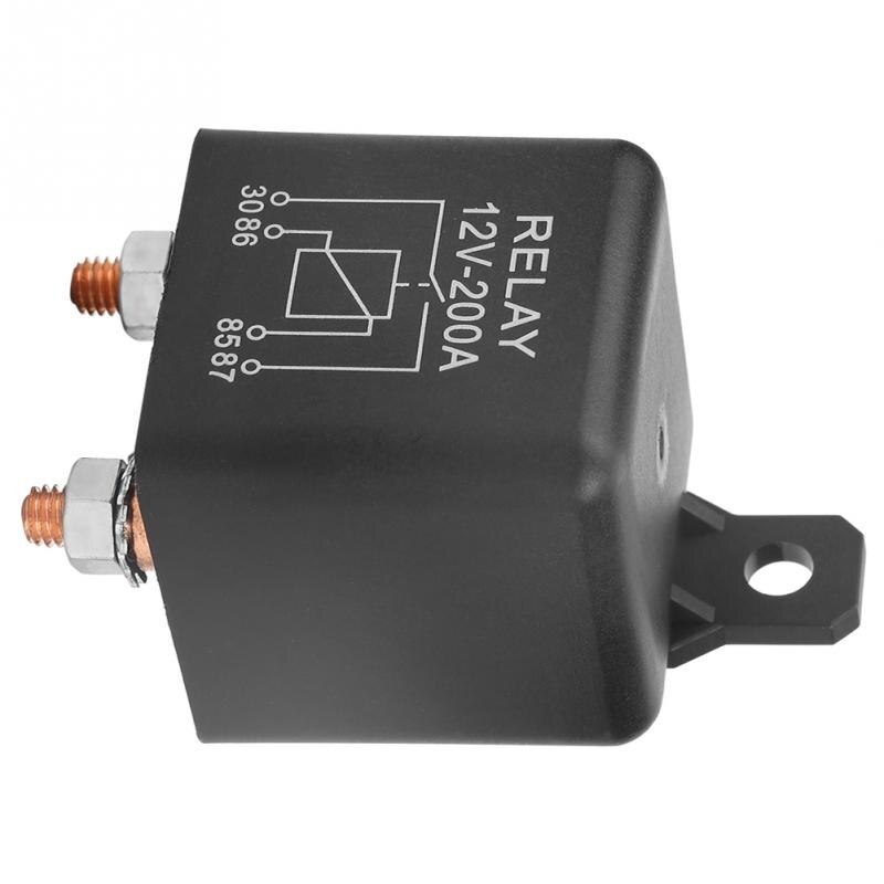WM686 12 V 4 Pin Continu Relais Heavy Duty Relais Zware Auto Aan/Uit Power Switcher Relais R-L / 180 200A voor Truck Boot Van Marine Golfkarretjes
