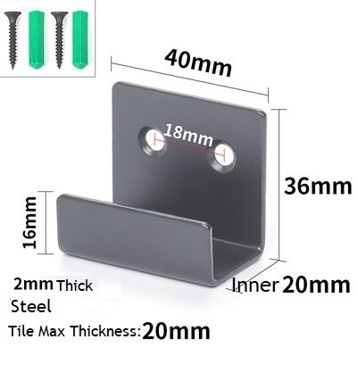 20mm Steel Black