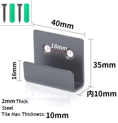 10mm Steel Black