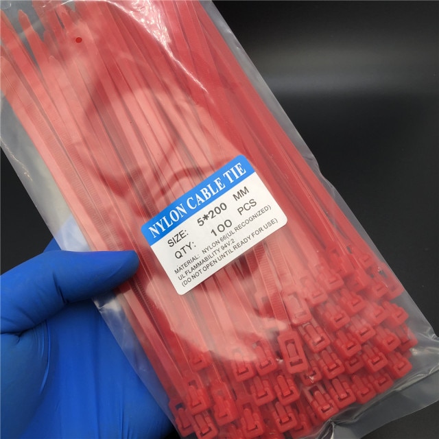 red 100pcs