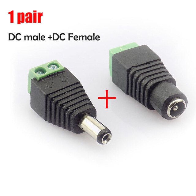 1pair DC male female