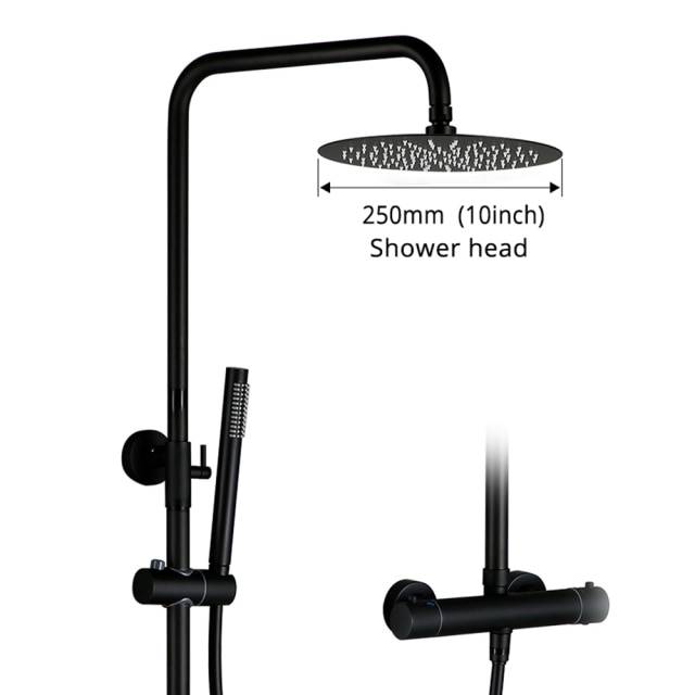 10inch-Matt Black