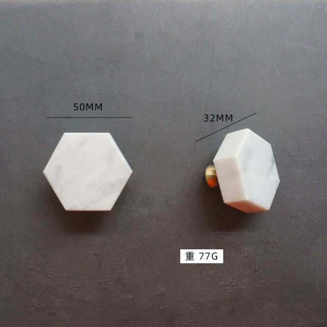 Hexagon - white