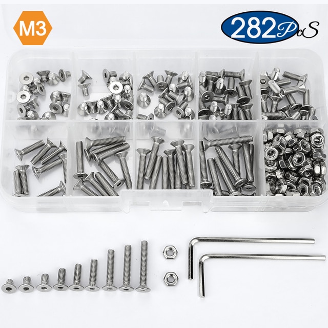 M3 282pcs