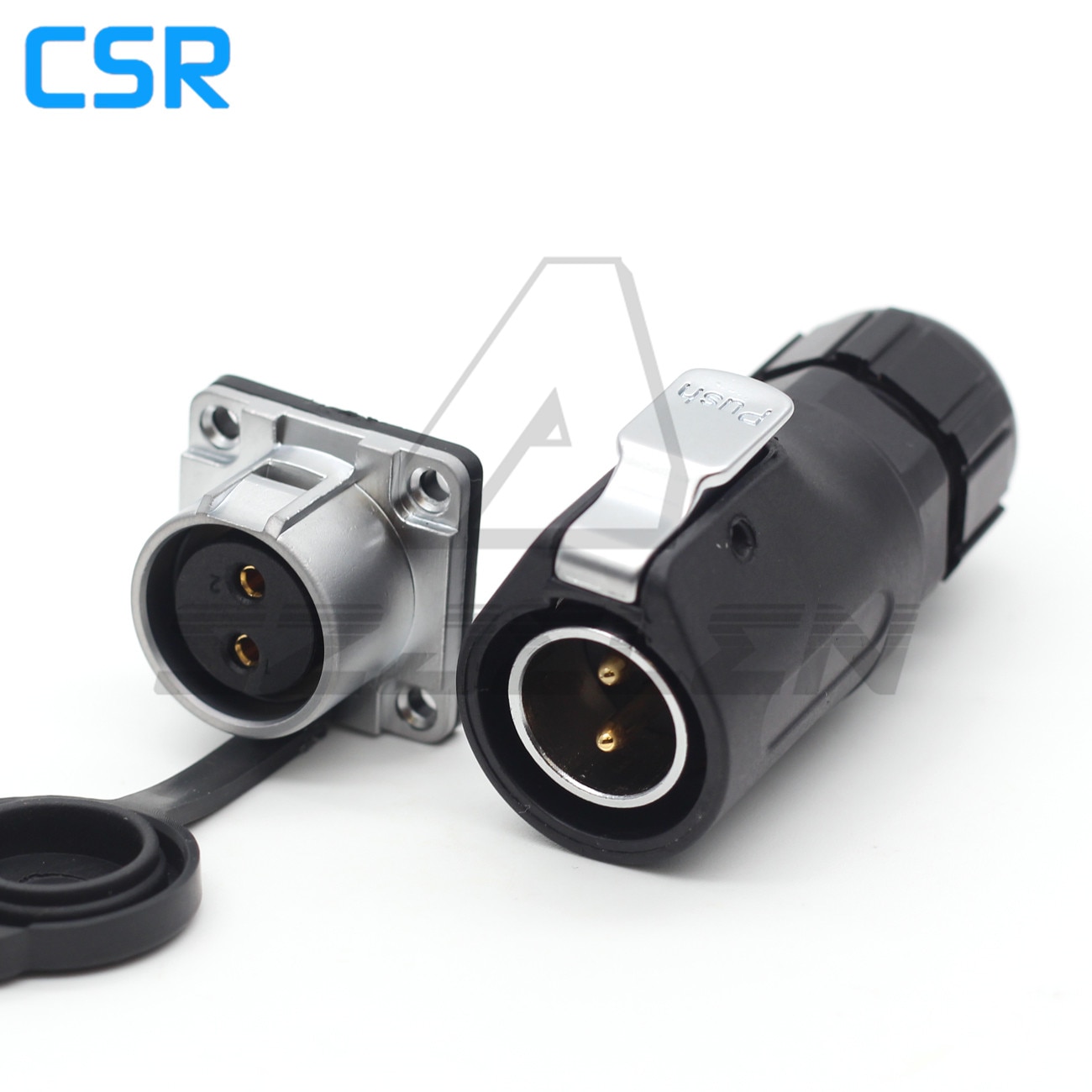 IP67 Waterproof Connectors - HE20 Aviation Plug, 2 To 12 Pin Options For Power & Signal