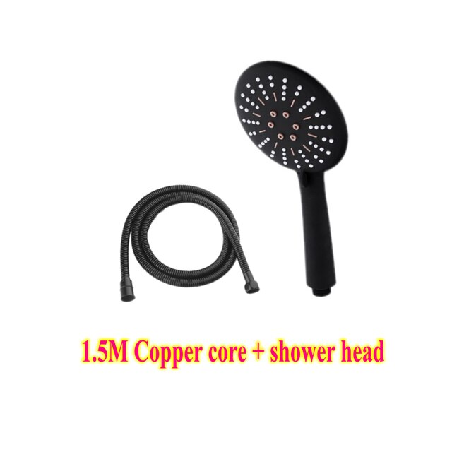shower hose and head