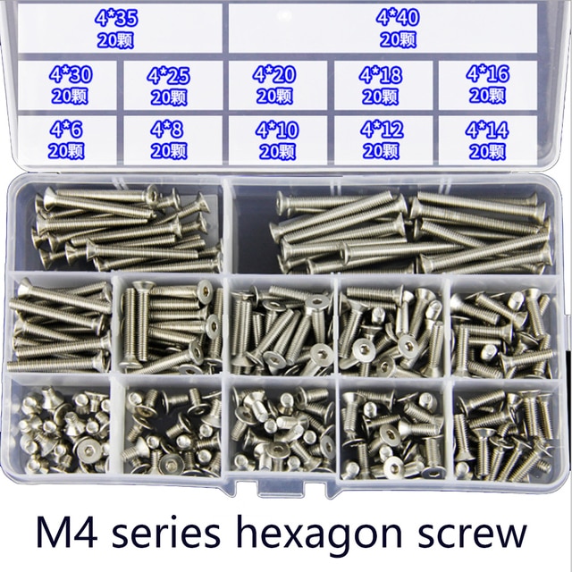 240pcs M4 set