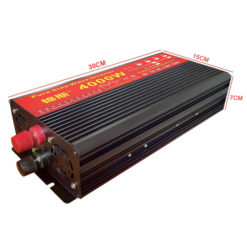 Pure Sine Wave Inverter Dc 12v 24v Ac 110v 220v 2000w 3000w 4000w 5000w Feszültség 0722