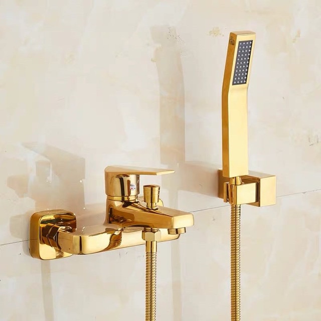 tap with hand shower