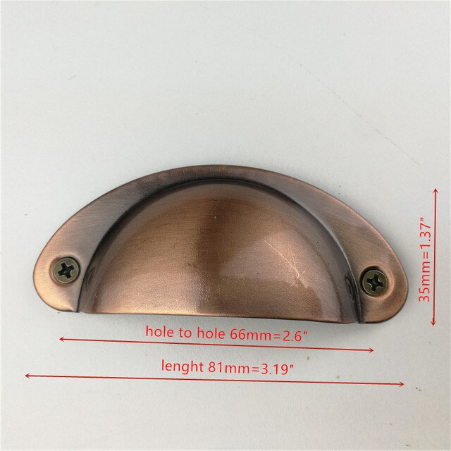 brushed red bronze