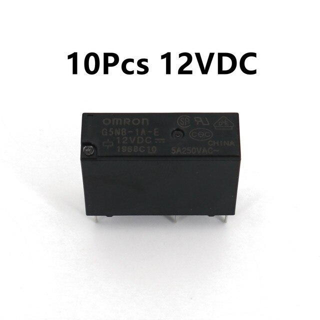 10Pcs DC12V