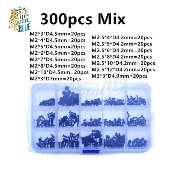 300Pcs MIX