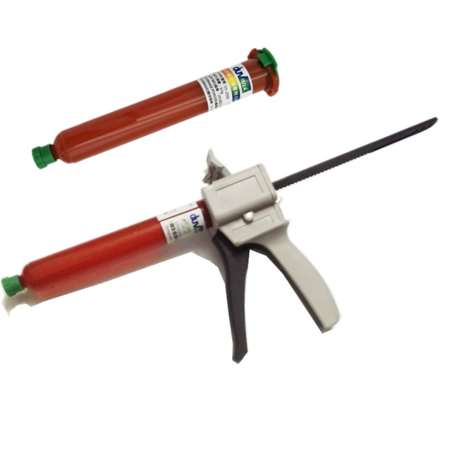 1 glue gun 2pcs glue