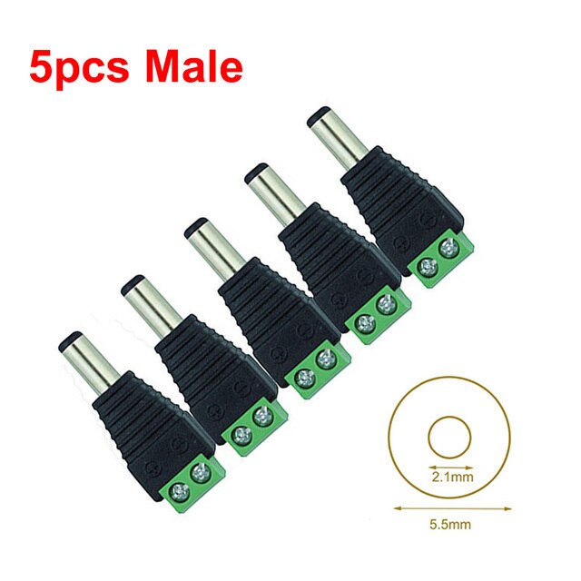 5pcs Male