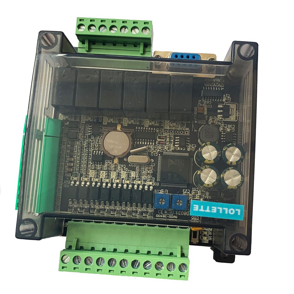 LE3U FX3U 14MR 6AD 2DA RS485 8 bemenet 6 relé kimenet 6 analóg bemenet ...