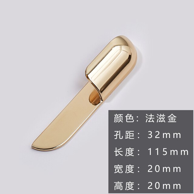 32mm bright gold