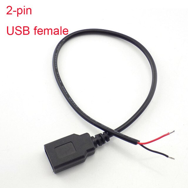 USB female 2pin
