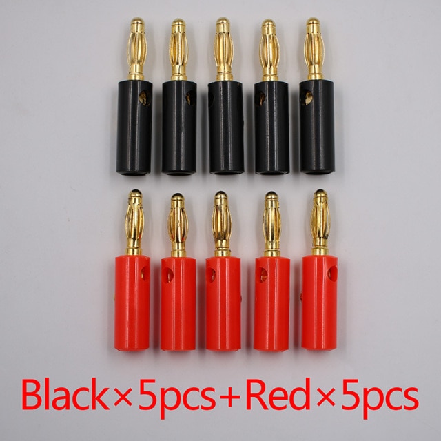 5pcs R 5pcs B Golden