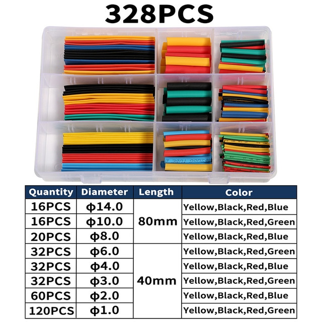 328PCS Box-Packed
