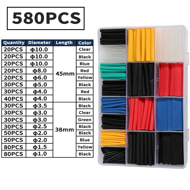580PCS Box-Packed