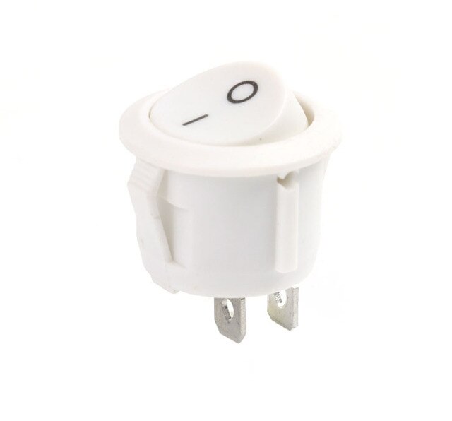 on-off 2pin white