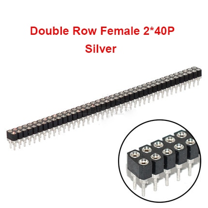 Female 2x40P Silver