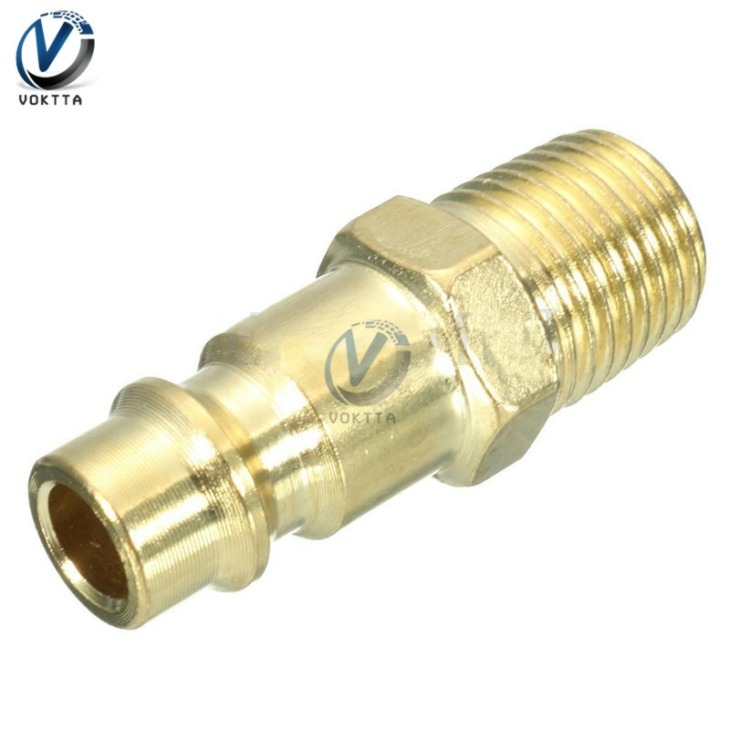 thumbnail interactive-video image 1 of Mozzi 5PCS 1/4” BSP Air Line Fitting Kit – Quick Release Connectors, Steel, Silver 1 of 5