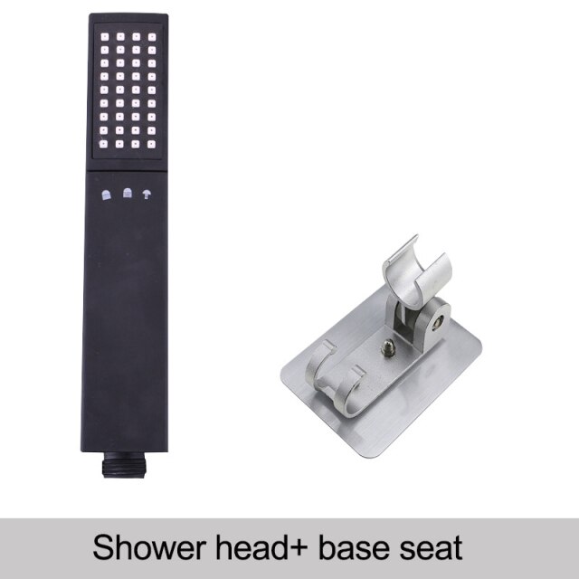 Shower head and seat
