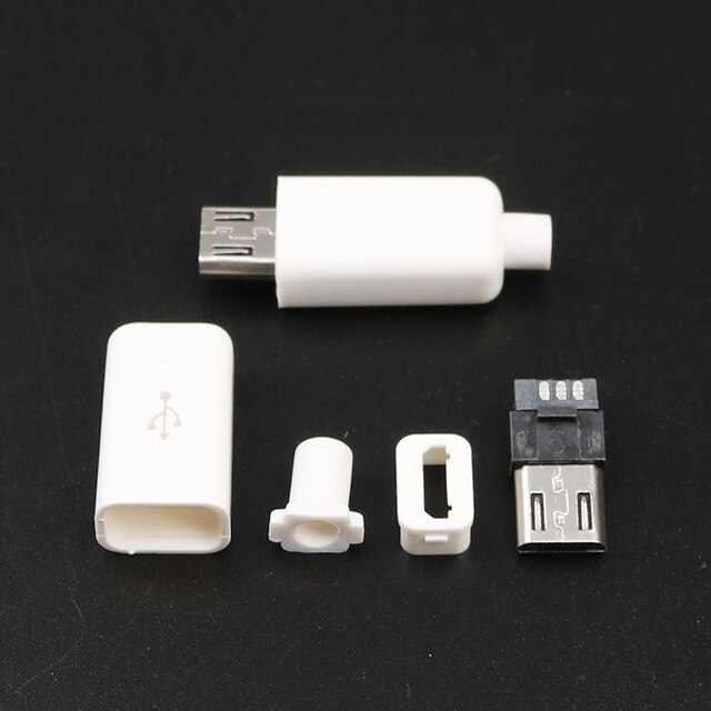 micro 5Pin White